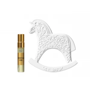 Саше Лошадка-Качалка из фарфора CHRISTMAS VIBE