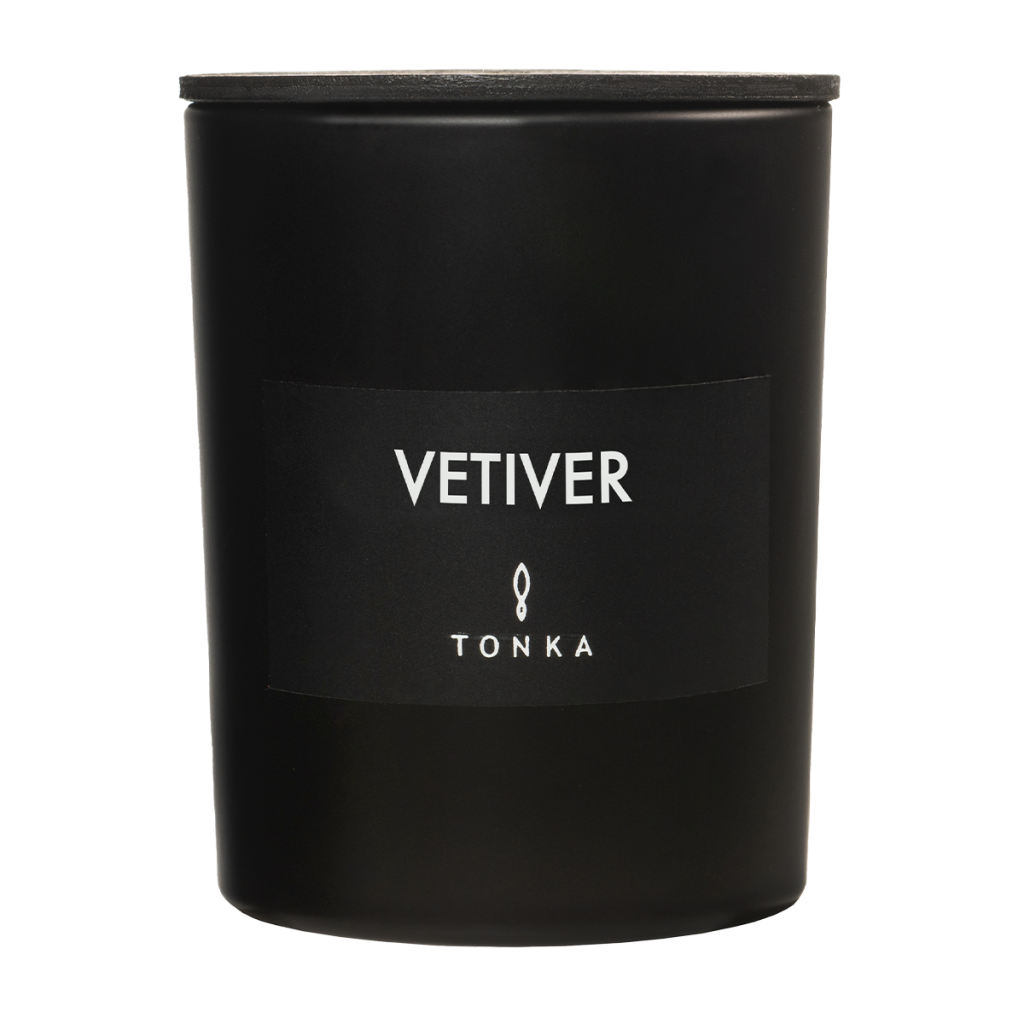 Ароматическая свеча VETIVER 250 мл купить в интернет-магазине Tonka Perfumes