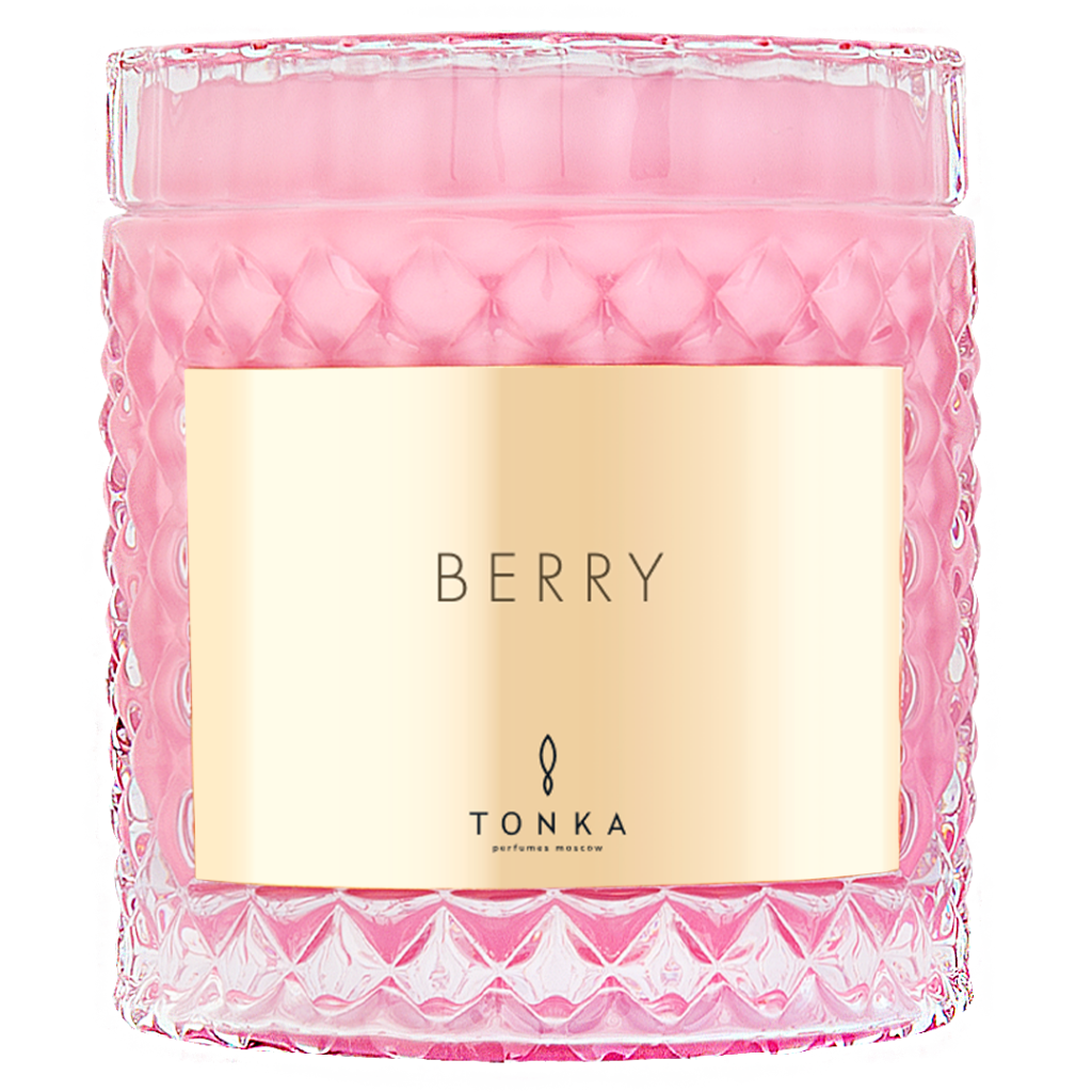 Ароматическая свеча BERRY ягоды 50 мл купить в интернет-магазине Tonka  Perfumes