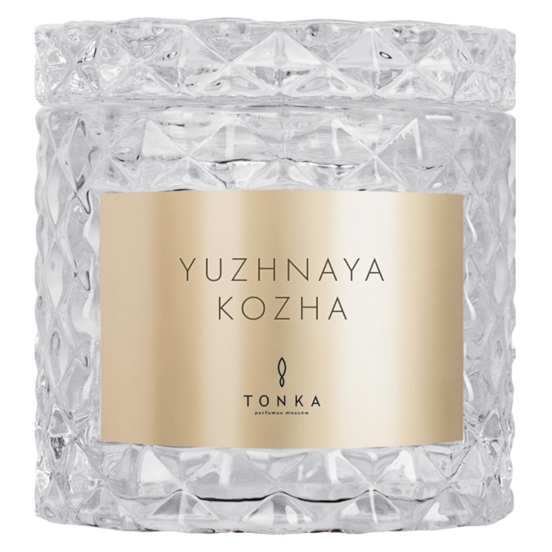 Ароматическая свеча YUZHNAYA KOZHA бергамот 50 мл купить в  интернет-магазине Tonka Perfumes